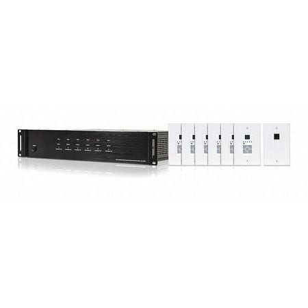 MONOPRICE 10761 MULTIZONE CONT AND AMPLIFIER KIT, 6 ZONE