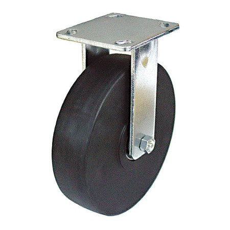 GRAINGER GLOBAL SOURCING P25R-NMB040K-14 KINGPINLESS PLATE CASTER RIGID 1750 LB.