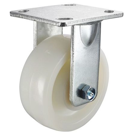 GRAINGER GLOBAL SOURCING P25R-N060K-14-001 KINGPINLESS PLATE CASTER RIGID 720 LB.