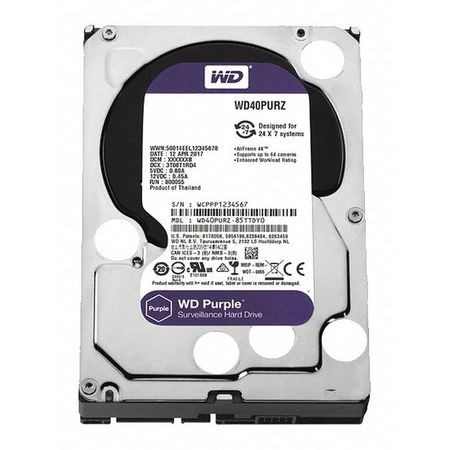 INVID TECH IHDD-3TB 3 TB HARD DRIVE WD PURPLE