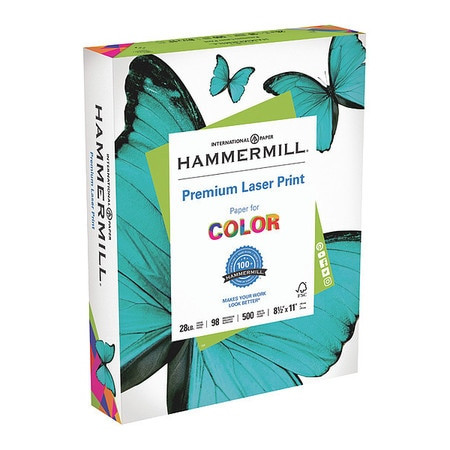 HAMMERMILL 125534 PAPER,LASER 28# LTR,WE