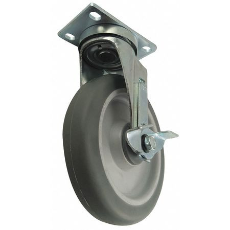 GRAINGER GLOBAL SOURCING 406P67 STANDARD PLATE CASTER SWIVEL 325 LB.