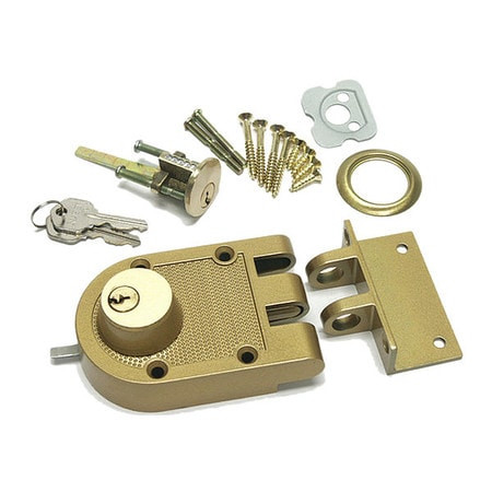 NU-SET 2125 JIMMY PROOF DEADBOLT DOUBLE CYLINDER