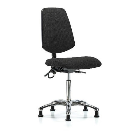 BLUE RIDGE ERGONOMICS BR-ESD-FMBCH-MB-CR-T0-A0-NF-EG-ESDBLK FABRIC ESD CHR,MED,MD BK,GLIDES,BLK