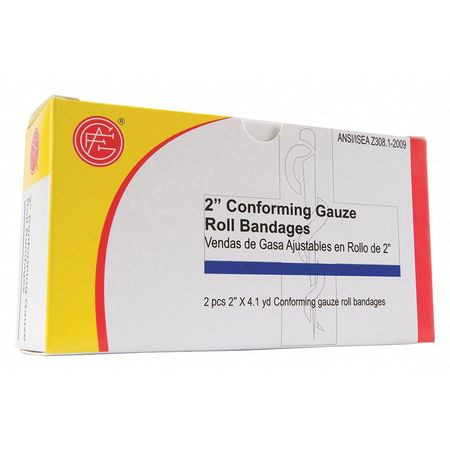 GRAINGER GLOBAL SOURCING 9999-0501 GAUZE WRAP NON-STERILE WHT GAUZE BOX PK2