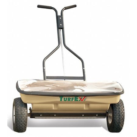 TURFEX TS95 PRO WALK BEHIND DROP SPREADER,120 LB.