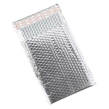 PARTNERS BRAND GBM0711S BUBBLE MAILERS 7.5X11 SILVER PK72