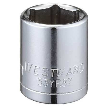 WESTWARD 53YR87 SOCKET 3/8 DRIVE METRIC 15MM SOCKET SZ