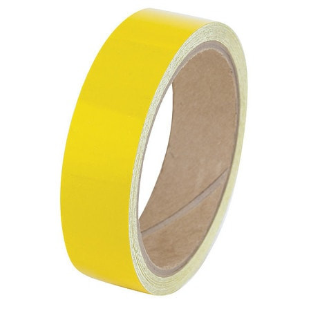 HARRIS INDUSTRIES ZRF1X5YL REFLECTIVE MARKING TAPE SOLID YELLOW 1 W