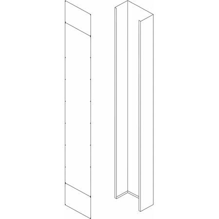 INSTOCK GRJP509-1284 PIPE ENCLOSURES 84 H PEARL WHITE