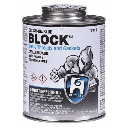 HERCULES 15711 BRUSH ON PIPE AND GASKET JOINT,16 OZ.