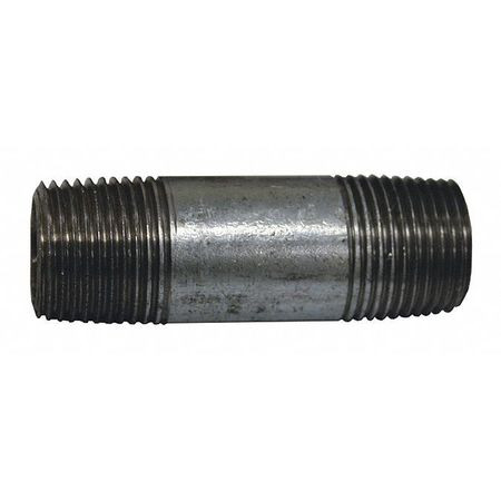 JONES STEPHENS 50720 GALVANIZED PIPE NIPPLE 3/4 X 2 IN