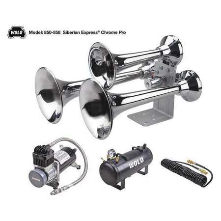 WOLO 850-858 TRAIN HORN 16-1/2 L X 14-3/4 W