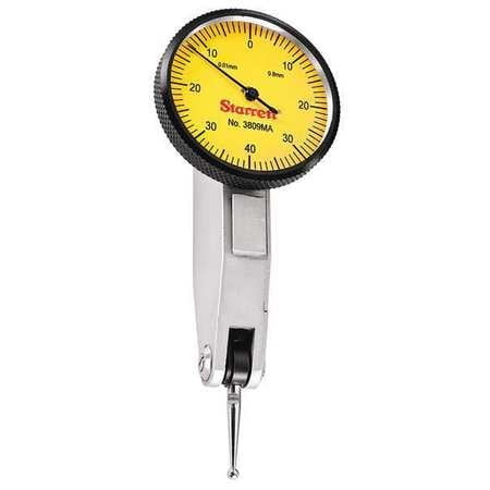 STARRETT 3809MA DIAL TEST INDICATOR- 0-40-0- 32MM DIAM. 