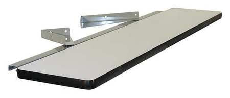 PROLINE CSPL1272C-L14-SW837-BLT CANTILEVER SHELF,12" X 72",ESD,LT BLUE
