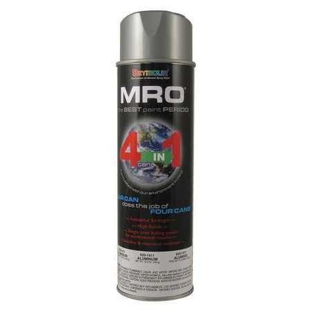 SEYMOUR MFG CO 620-1411 SPRAY PAINT ALUMINUM 16 OZ. PK6