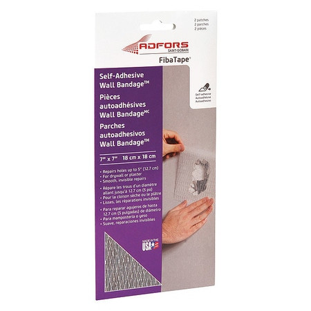 ADFORS FDW6570-U WALL BANDAGE REPAIR PATCH,7"