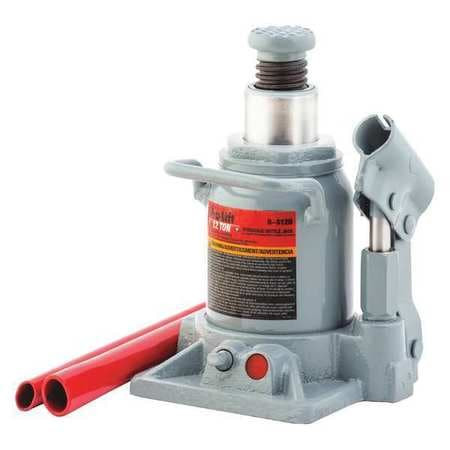 PRO-LIFT B-S12D BOTTLE JACK,SHORTY HYDRAULIC,12 TONS
