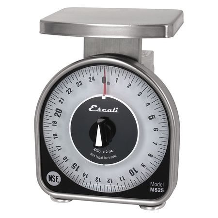 ESCALI SCMDL25 SCALE,MECHANICAL DIAL,NSF,25 LB.