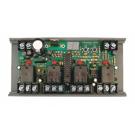 RIB RIBMN24Q4C-PX TRACK MOUNT 4 OUTPUT FIELD RELAY MODULE