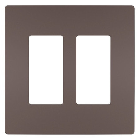 PASS SEYMOUR RWP262DBCC6 ROCKER WALL PLATE SMOOTH PLASTIC BROWN
