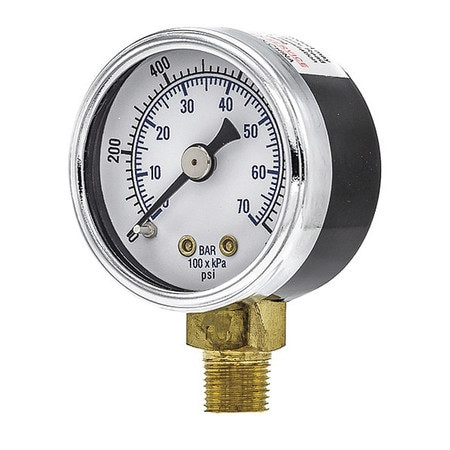 PIC GAUGES 101D-158M PRESSURE GAUGE NOMINAL 1-1/2 DIAL