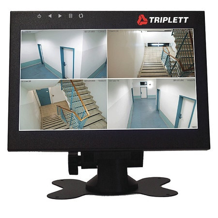 TRIPLETT HDCM3 VIDEO MONITOR,PORTABLE,1 CAMERA INPUT