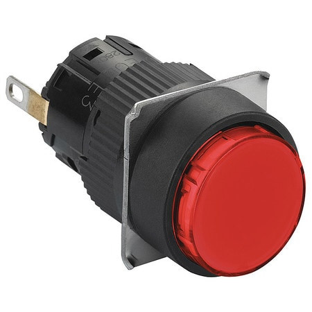 SCHNEIDER ELECTRIC XB6EAV4BP PILOT LIGHT,24VDC,RED,LED LAMP