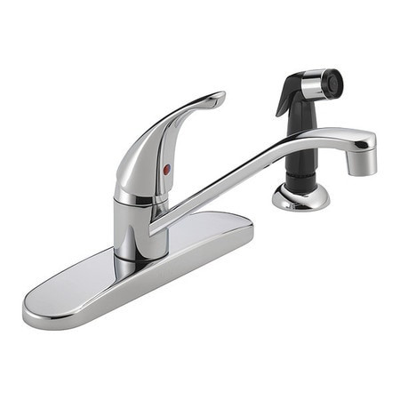 DELTA FAUCET COMPANY P115LF SINGLE HANDLE KITCHEN FAUCET