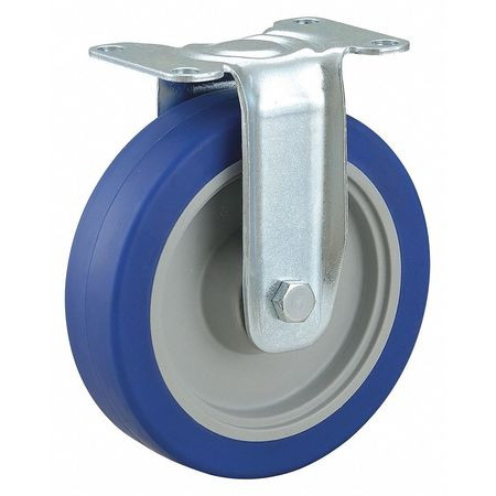 GRAINGER GLOBAL SOURCING 435X69 STANDARD PLATE CASTER RIGID 220 LB.