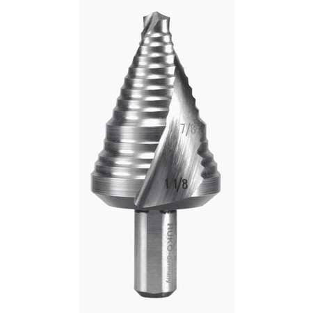 RUKO 101709 RUKO STEP DRILL BIT, 2 STEPS, 7/8IN AND 