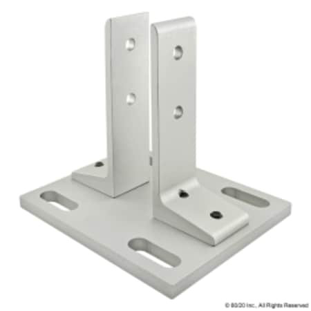 80/20 INC 2390 FLOOR MOUNT BASE PLATE FOR 1515