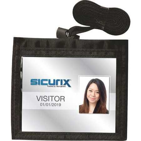 SICURIX BAU 55130 BADGE HOLDER HORIZONTAL PK12
