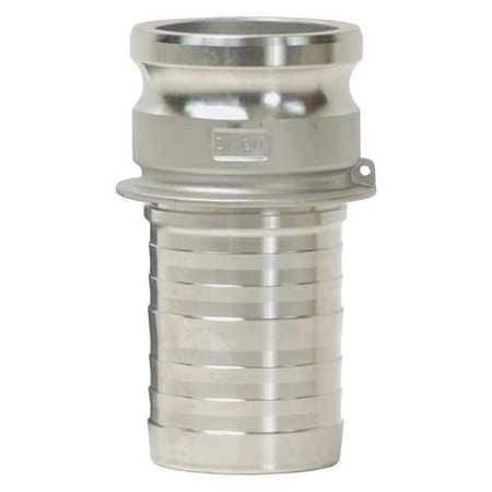 DIXON VALVE  COUPLING G400-E-ALCR CRIMP CAM/GROOVE ADAPTER X HOSE AL 4