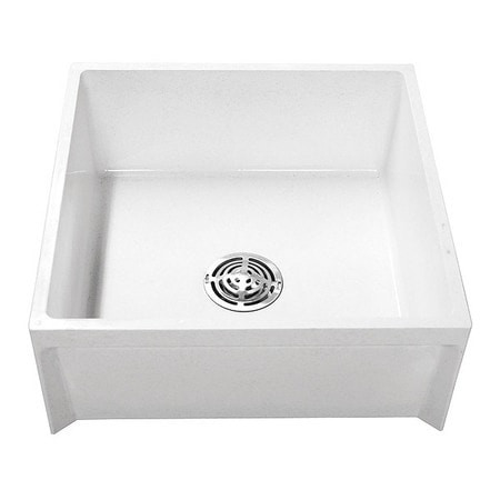 FIAT PRODUCTS MSB2424100 ONEPIECEMOLDEDSTONEMOPBASIN