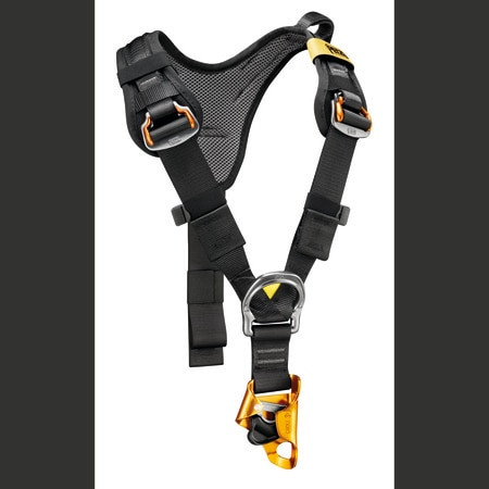 PETZL C081CA00 TOP CROLL CHEST HARNESS WITH INTEGRATED