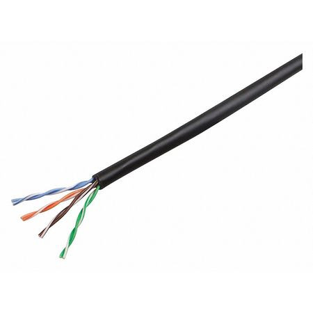 MONOPRICE 12806 CAT5E UTP SOLID (CMP) 1000FT - BLACK