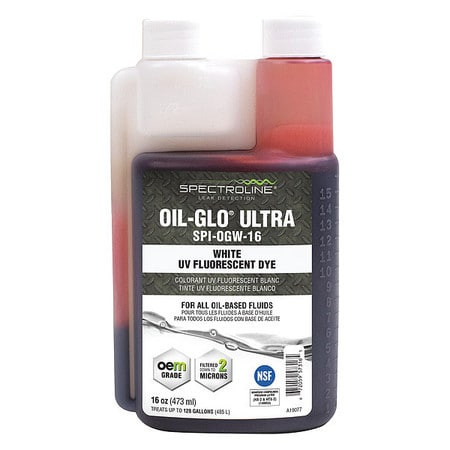 SPECTROLINE SPI-OGW-16 FLUORESCENT LEAK DETECTION DYE WHITE