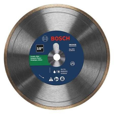 BOSCH POWER TOOLS DB1043S DIAMOND SAW BLADE BLADE DIA 10 IN.