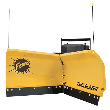 FISHER RESEARCH 87500 V-PLOW BLADE STEEL BLACK 48 L 23-1/2 H