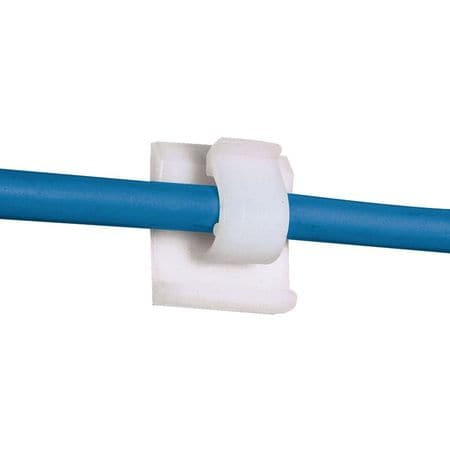 PANDUIT CORPORATION ACC38-A-M WIRE CLIP,0.38" BUNDLE,WHITE,PK1000