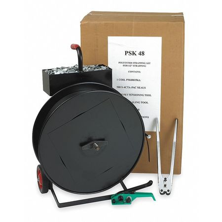 PAC STRAPPING PRODUCTS PSK58 PAC STRAPPING POLYESTER KIT W/ TENSIONER