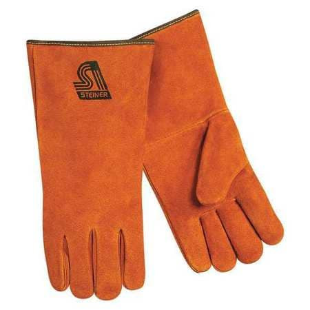 STEINER INDUSTRIES 2119C-L COWHIDE STICK WELDING GLOVES L PR