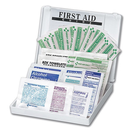 FIRST AID ONLY FAO-112 FIRST AID KIT PLASTIC 34 PIECES