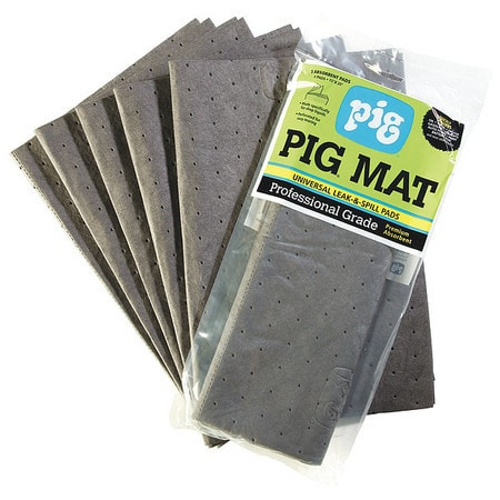 NEW PIG 25205 ABSORBENT PAD,UNIVERSAL,LIGHT,20",PK5