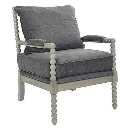 AVE 6 ABB-BY7 ABBOT CHAIR CHARCOAL
