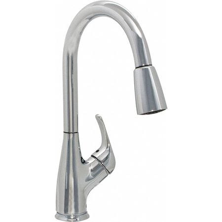 EZ FLOW 10388 GOOSENECK PULL OUT CHROME EZ-FLO 1.8GPM