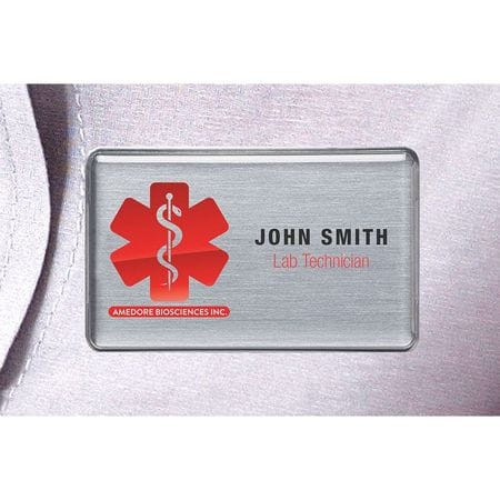 MIGHTY BADGE 906817 BADGE INKJET BLANK LEGEND PK10