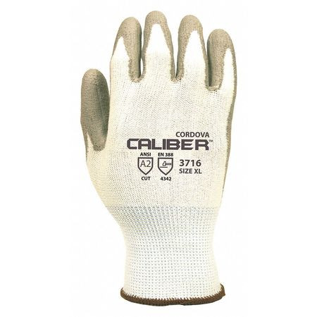 CORDOVA GLOVE 3716L CUT RESISTANT GLOVES WHTE CUT LEVELA2 PR