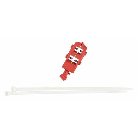 BRADY SPC ABSORBENTS 148689 CIRCUIT BREAKER LOCKOUT RAIL 2-11/16 H